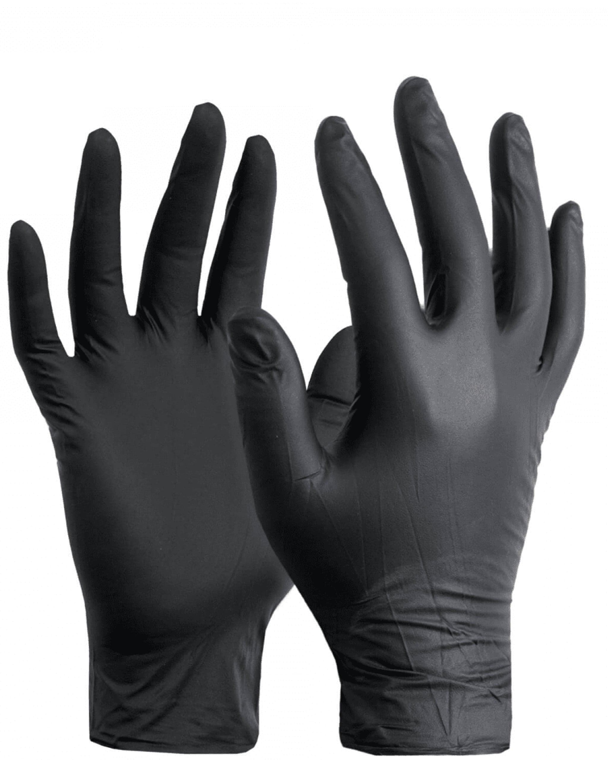 Scandibrown Plasthandskar Svart 100st